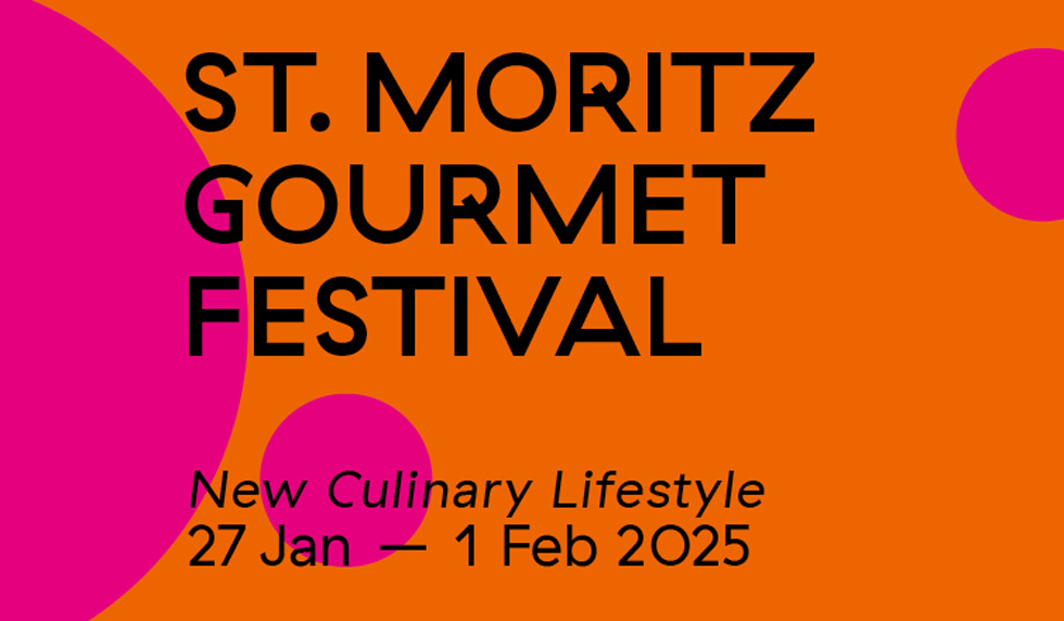 Das Logo des St. Moritz Gourmet Festival 2025