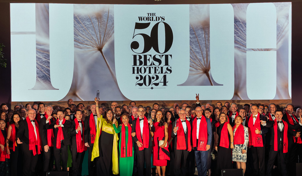 Bekanntgabe der World's 50 Best Hotels 2024 in London